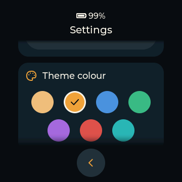 Shema appearance screen